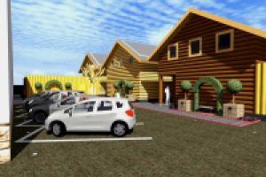 Благоустройство территории парковки, Перовские бани, Москва