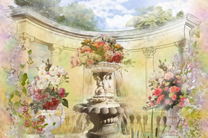 дизайн интерьера /фреска