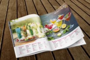 Летнее барное меню для р-ов "Зеленая горчица" и "Белая сметана"