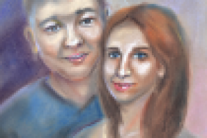 Портрет Марины и Александра