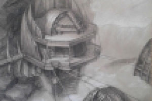 Архитектурная фантазия "Пилигрим"