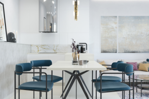 Интерьер гостиной в светлых тонах