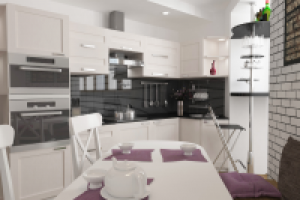 белая кухня