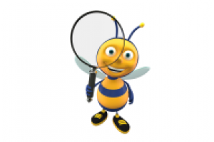 пчела. иллюстрация для печати