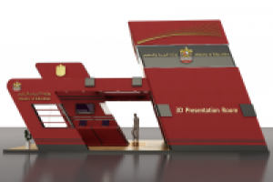 Выставочный стенд для бизнес форума г. Дубаи