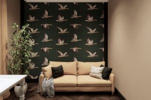 Кабинет с гусями