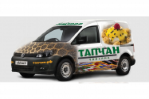 Реклама на  авто ТАПЧАН