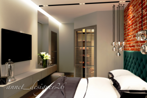 Дизайн проект  спальни