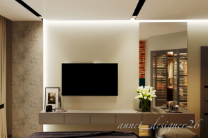 Дизайн проект  спальни