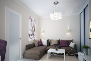 Дизайн проект 2-х комнатной квартиры