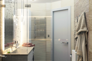 Дизайн проект  ванной комнаты