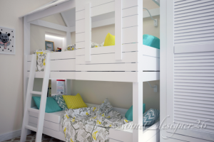 Дизайн проект  детской для 2-х детей