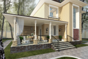 облицовка дома