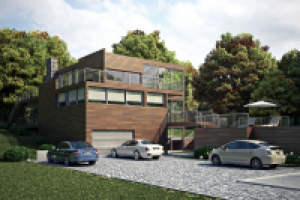 Визуализация загородного дома (Повод)