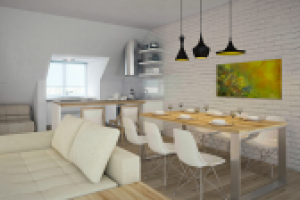 Дизайн квартир на мансарде