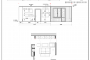 Развертка стен. Гостиная