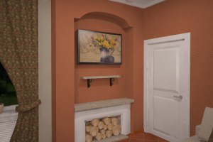 дача в кантри стиле