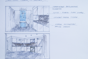 эскиз кухни