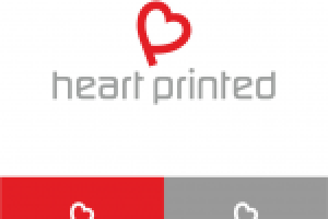 Знак компании "Heart Printed"