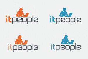 Варианты логотипа для рекрутинговой компаннии в сфере IT