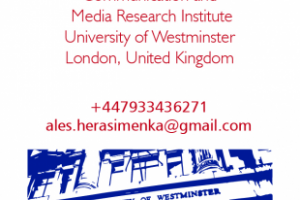 Business card for Research Associate & Doctoral Researcher