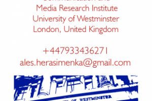 Business card for Research Associate & Doctoral Researcher