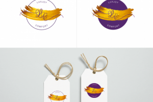 Логотип для компании, создающей коробки для подарков