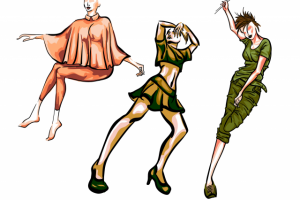 Девушки вектор