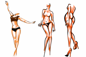 Девушки вектор