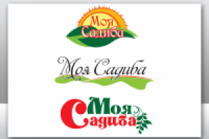 Варианты логотипа компании "Моя садиба"