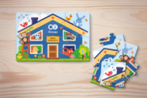 Подарочный рекламный пазл для детей