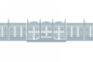 Стилизованное изображение медицинской клиники