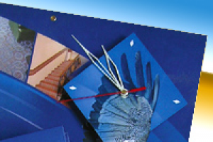 квартальный календарь с часами Сокол