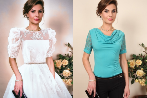 Замена одежды согласно пропорциям