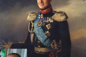 Замена лица в художественной картине