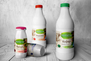Дизайн на молочную продукцию с нуля