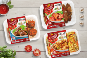 Дизайн с нуля на линейку готовой еды