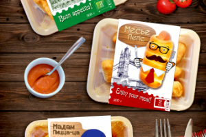 Дизайн с нуля на линейку быстрой еды