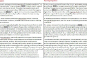 Рерайтинг научного текста на английском