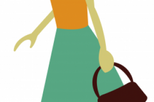 Девушка идущая