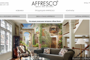 Контент для центра дизайна  Affresco (Москва)