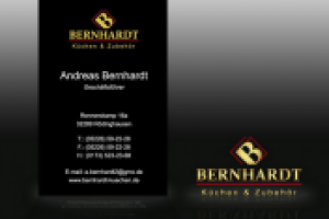 Визитка и логотип для немецкой компании Bernhardt
