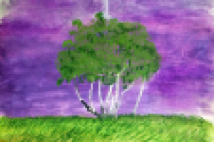 Гроза (акварель)