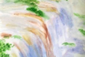 Ниагарский Водопад (акварель)