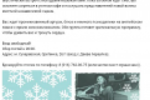 Анонс концерта