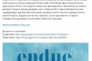 Релиз для группы ENDUE