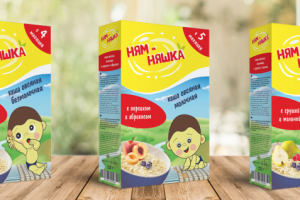 Дизайн упаковки детской каши