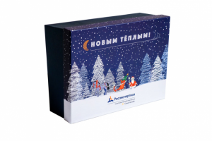 Новогодняя упаковка для компании «Росэкспертиза»