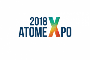 Логотип для выставки «АтомЭкспо 2018»
