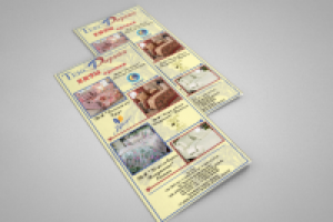 Листовка для текстильной компании "Текс-Дизайн"